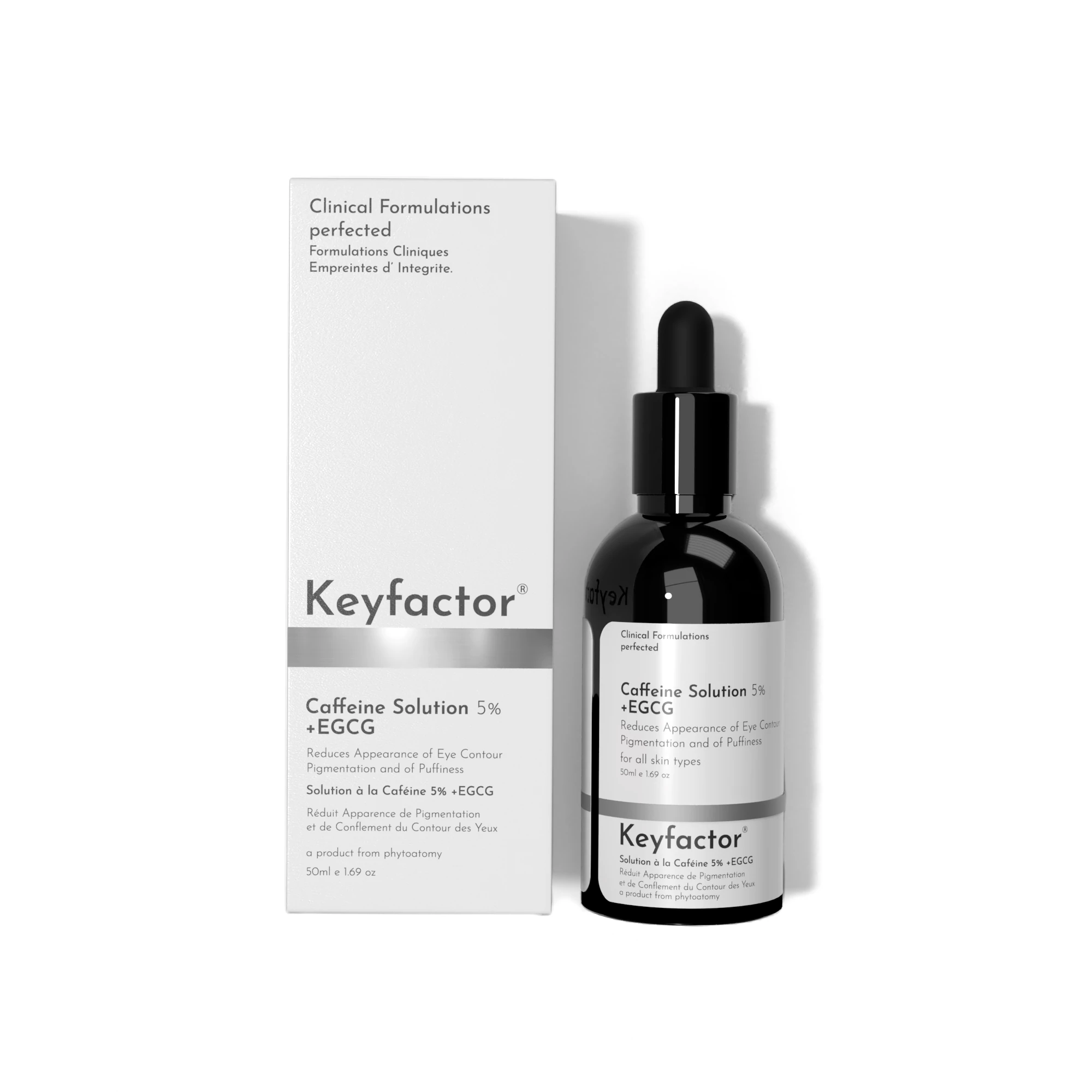 Kf-Caffeine Solution n 5% + EGCG -50Ml.(for Under eye)